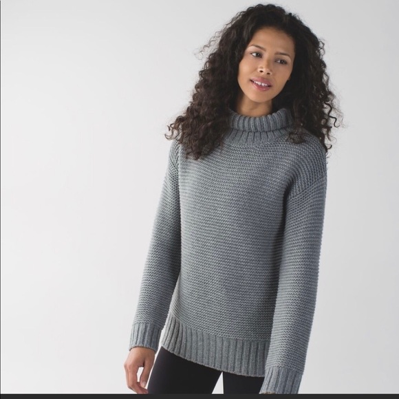 lululemon gray sweater